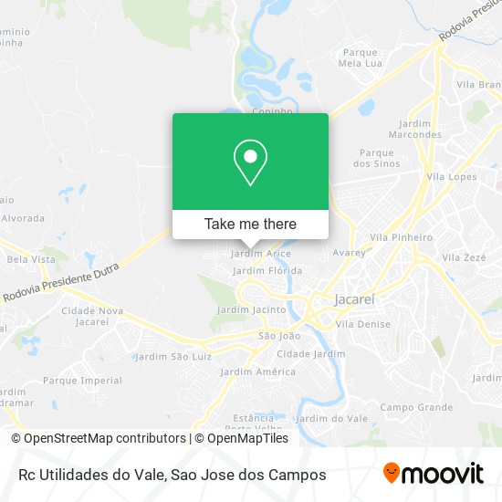 Rc Utilidades do Vale map