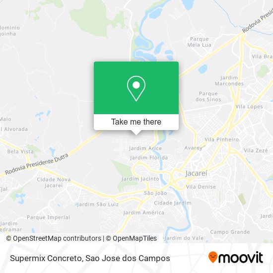 Supermix Concreto map