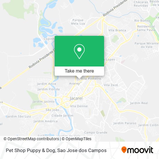 Pet Shop Puppy & Dog map