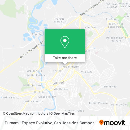 Purnam - Espaço Evolutivo map