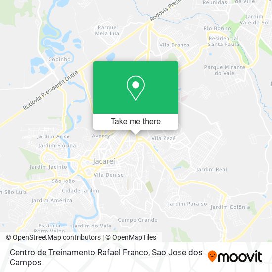 Centro de Treinamento Rafael Franco map