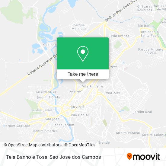 Teia Banho e Tosa map