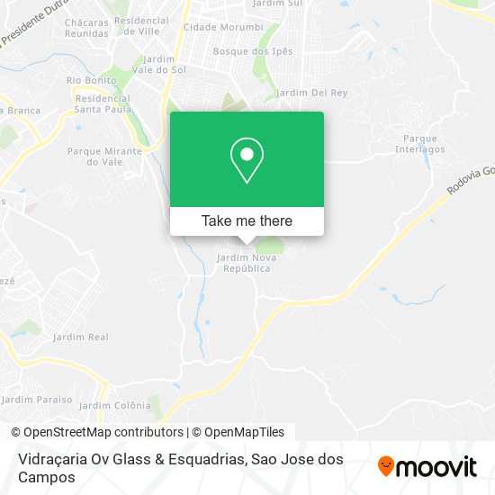 Vidraçaria Ov Glass & Esquadrias map