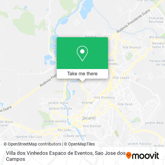 Villa dos Vinhedos Espaco de Eventos map