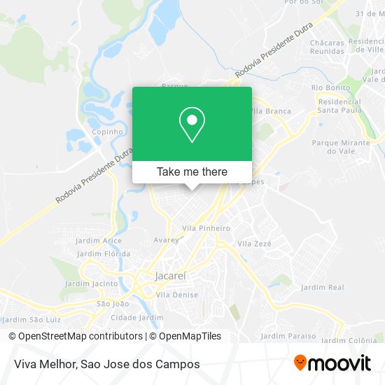Viva Melhor map