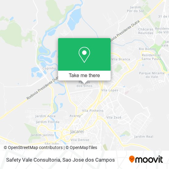 Safety Vale Consultoria map