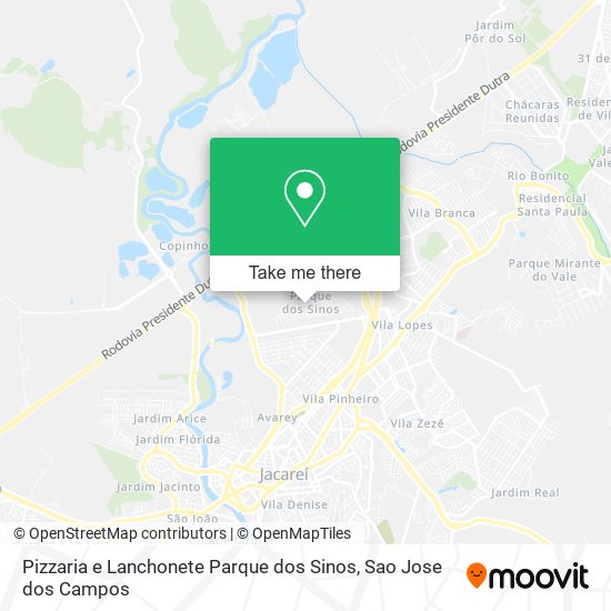 Pizzaria e Lanchonete Parque dos Sinos map