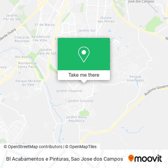 Bl Acabamentos e Pinturas map