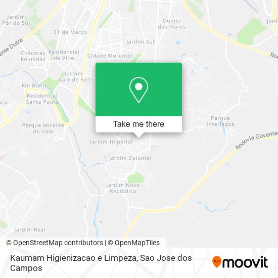 Kaumam Higienizacao e Limpeza map