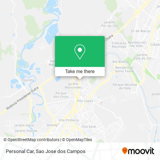 Personal Car map