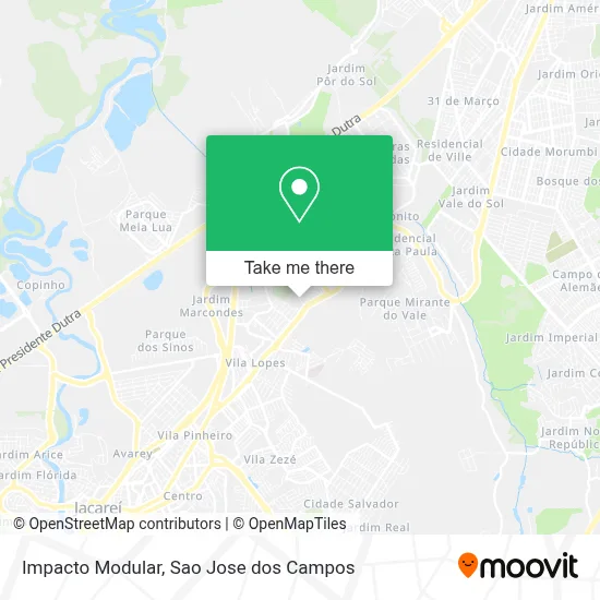 Impacto Modular map