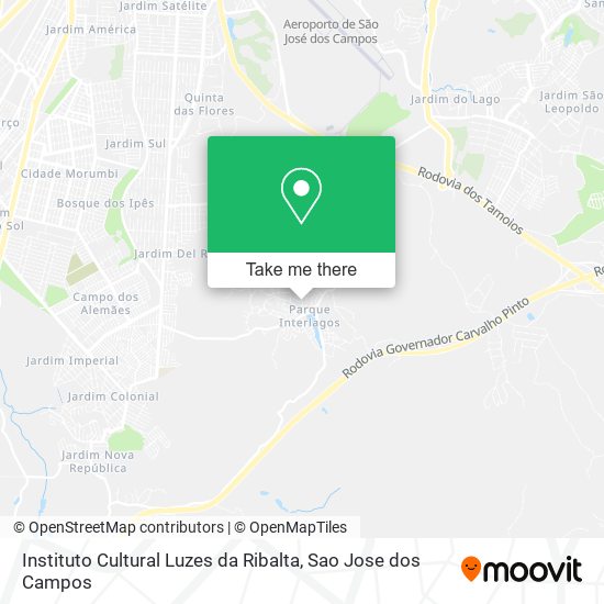 Instituto Cultural Luzes da Ribalta map