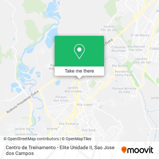 Centro de Treinamento - Elite Unidade II map
