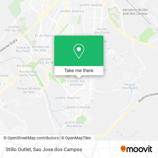 Stillo Outlet map