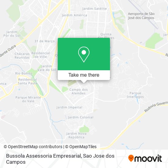 Bussola Assessoria Empresarial map