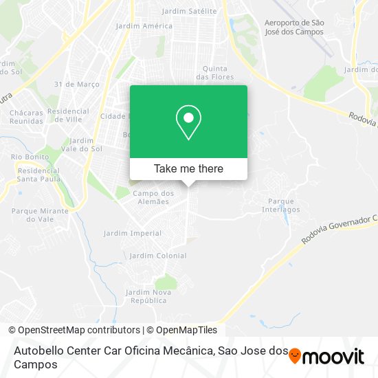 Autobello Center Car Oficina Mecânica map