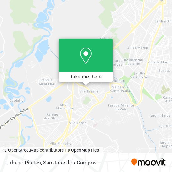 Mapa Urbano Pilates