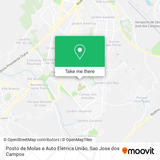 Posto de Molas e Auto Elétrica União map