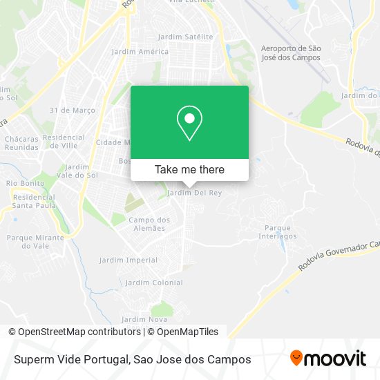 Superm Vide Portugal map