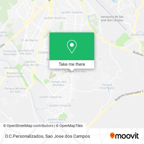 Mapa D.C.Personalizados