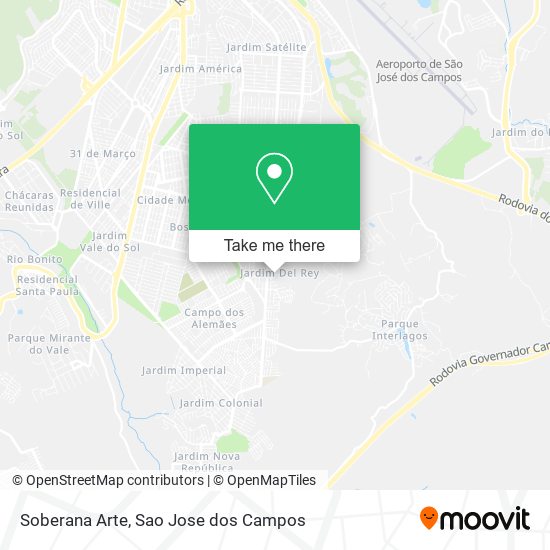 Soberana Arte map