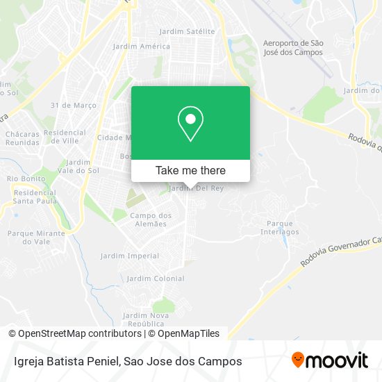 Igreja Batista Peniel map