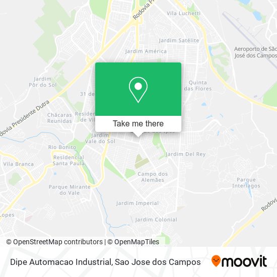 Dipe Automacao Industrial map