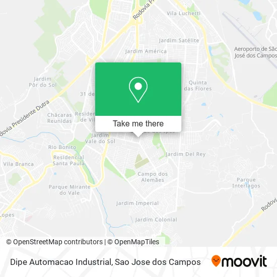 Dipe Automacao Industrial map