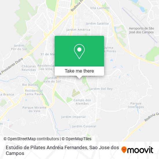 Estúdio de Pilates Andréia Fernandes map