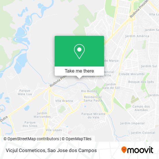 Vicjul Cosmeticos map