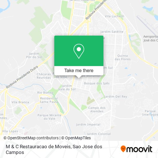 M & C Restauracao de Moveis map