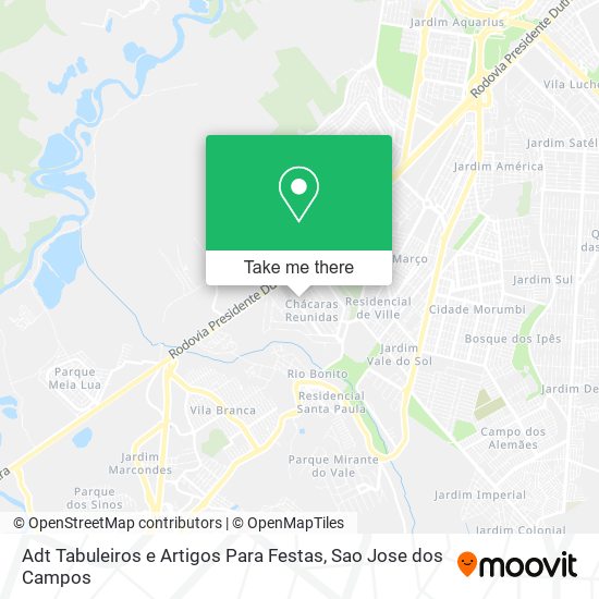 Adt Tabuleiros e Artigos Para Festas map