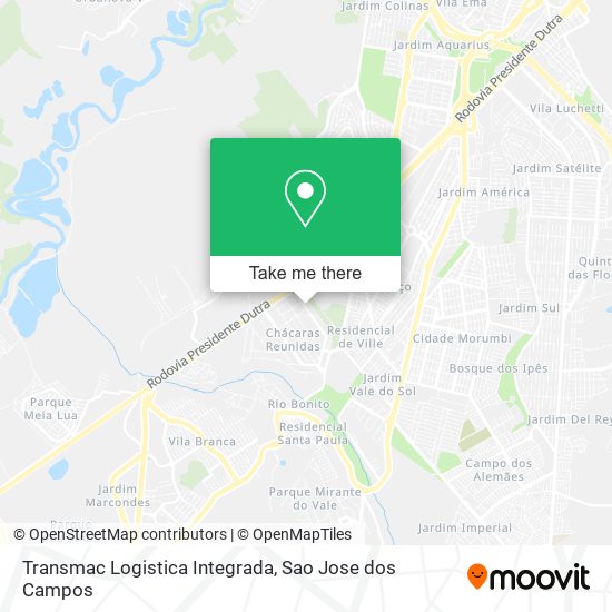 Transmac Logistica Integrada map