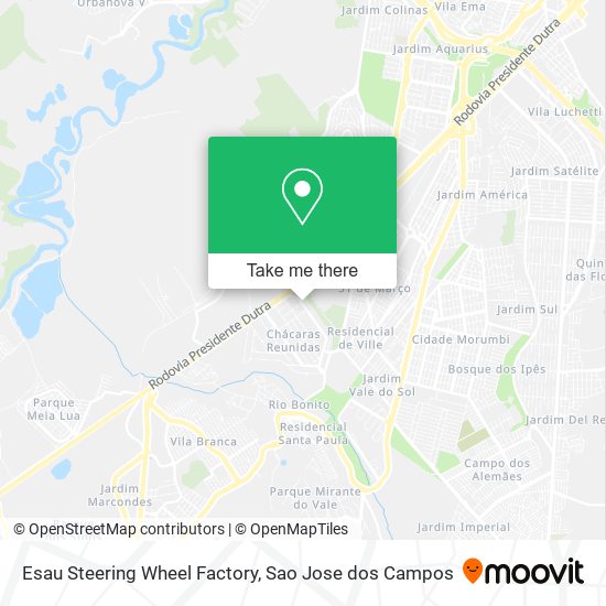 Esau Steering Wheel Factory map