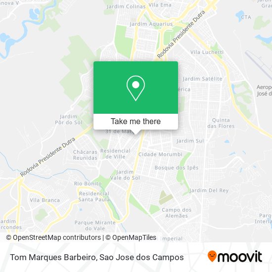 Mapa Tom Marques Barbeiro