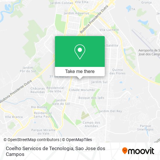 Coelho Servicos de Tecnologia map