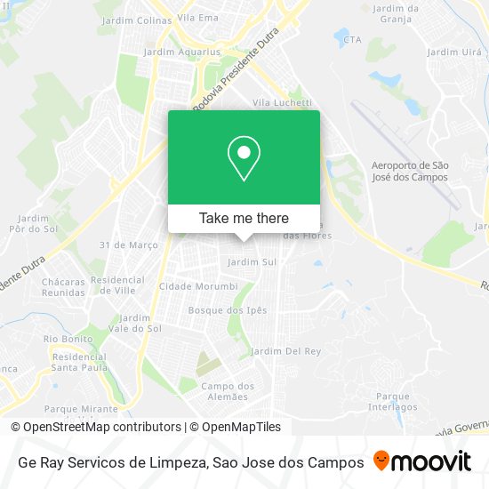 Ge Ray Servicos de Limpeza map