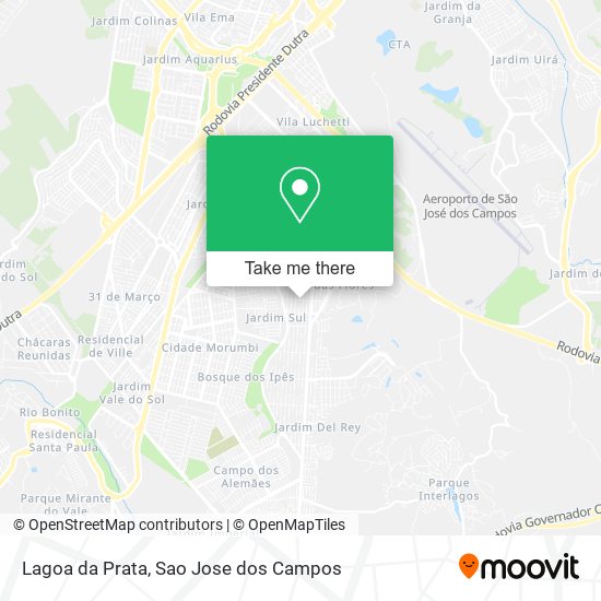 Lagoa da Prata map