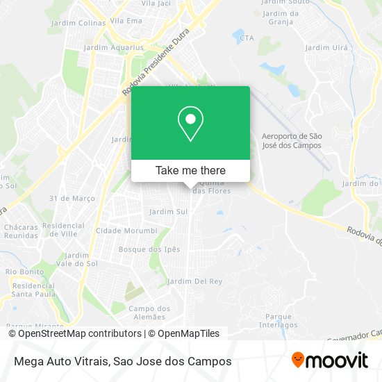 Mega Auto Vitrais map