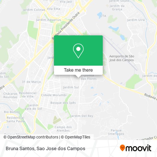 Bruna Santos map