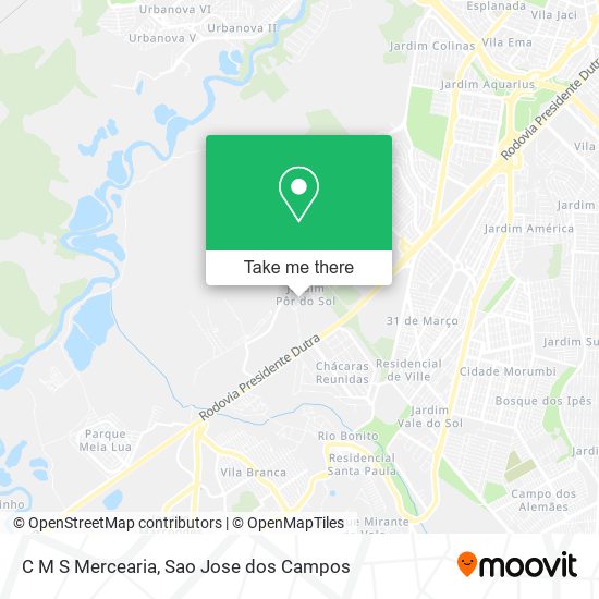 C M S Mercearia map