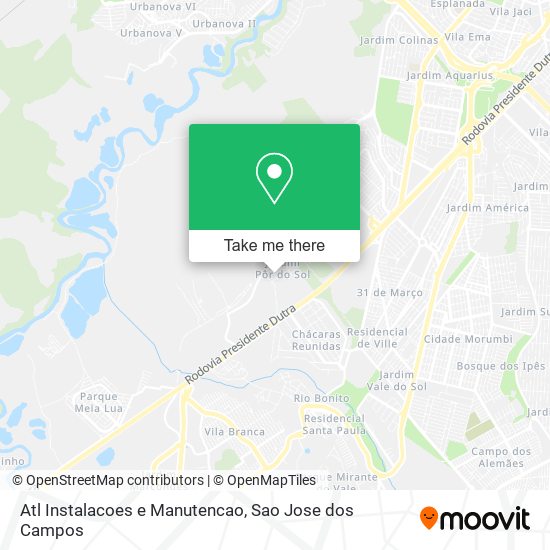 Mapa Atl Instalacoes e Manutencao