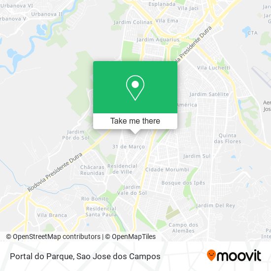 Portal do Parque map