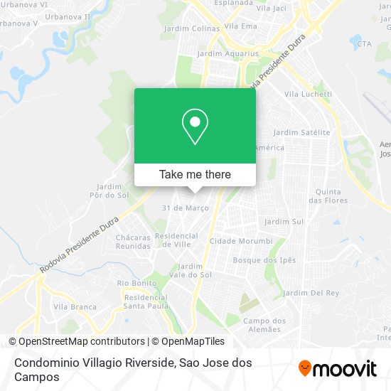 Condominio Villagio Riverside map
