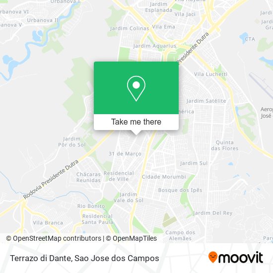 Terrazo di Dante map