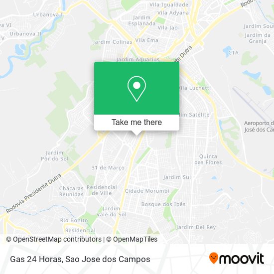 Gas 24 Horas map