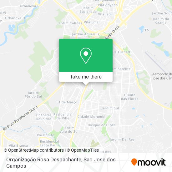 Organização Rosa Despachante map