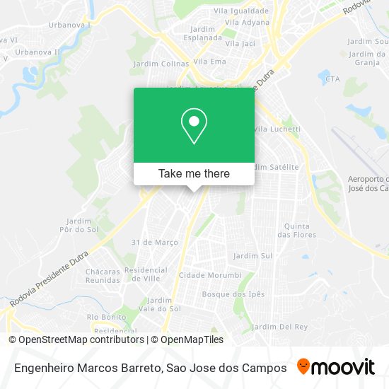 Engenheiro Marcos Barreto map