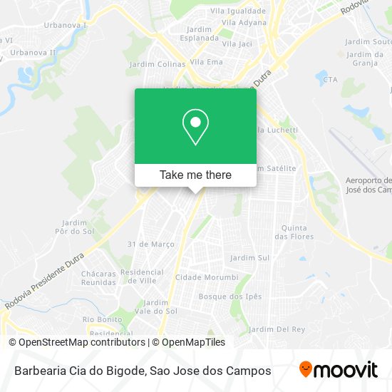Barbearia Cia do Bigode map