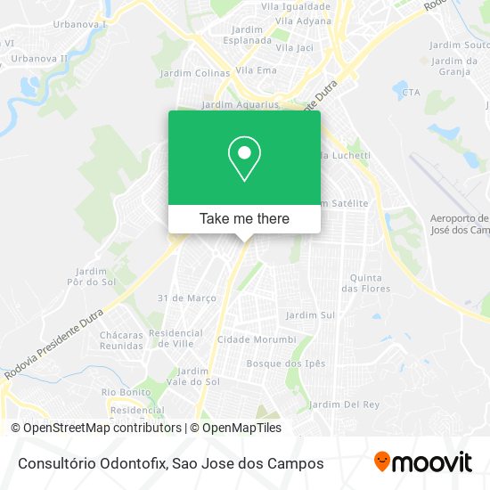 Mapa Consultório Odontofix